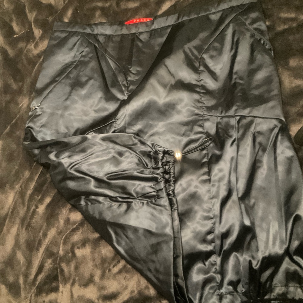 Prada Midnight Black bubbleSkirt